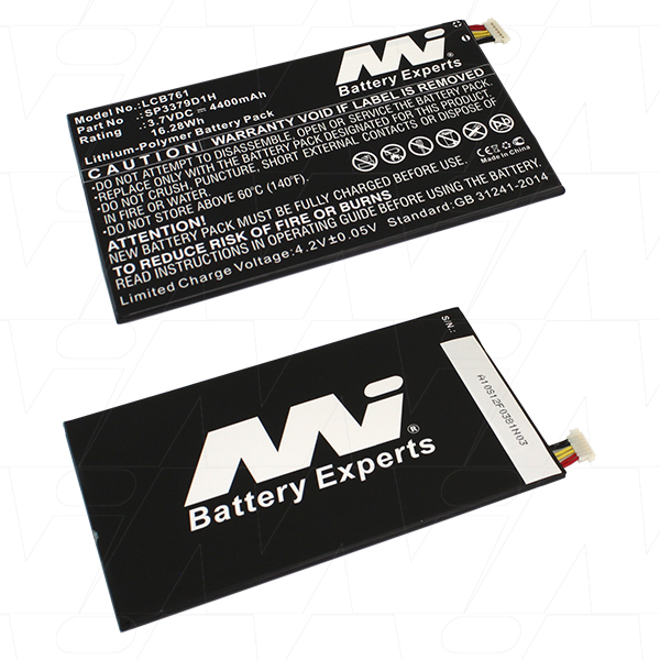 MI Battery Experts LCB761